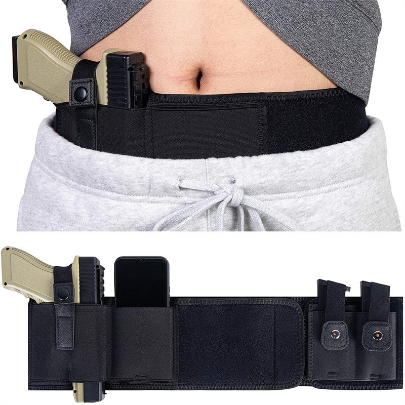 Edc Carry Gun - 벨리 밴드 건 홀스터 은닉 휴대용