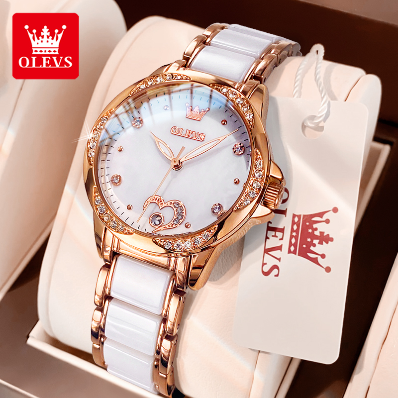 Watch Winder Compact - OLEVS 6631 자동 기계식 여성 시계