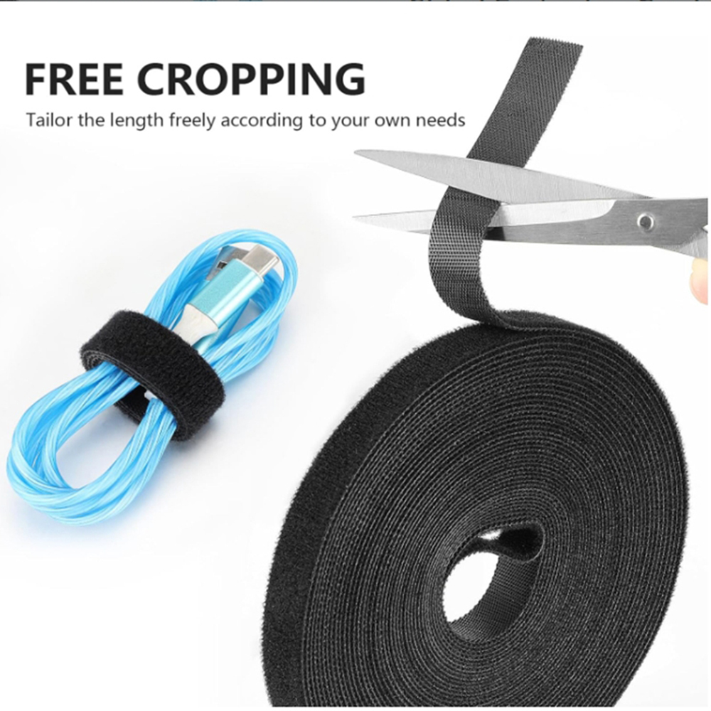 Gear Tie Reusable - 5M/롤 재사용 가능한 케이블 정리함 이동식