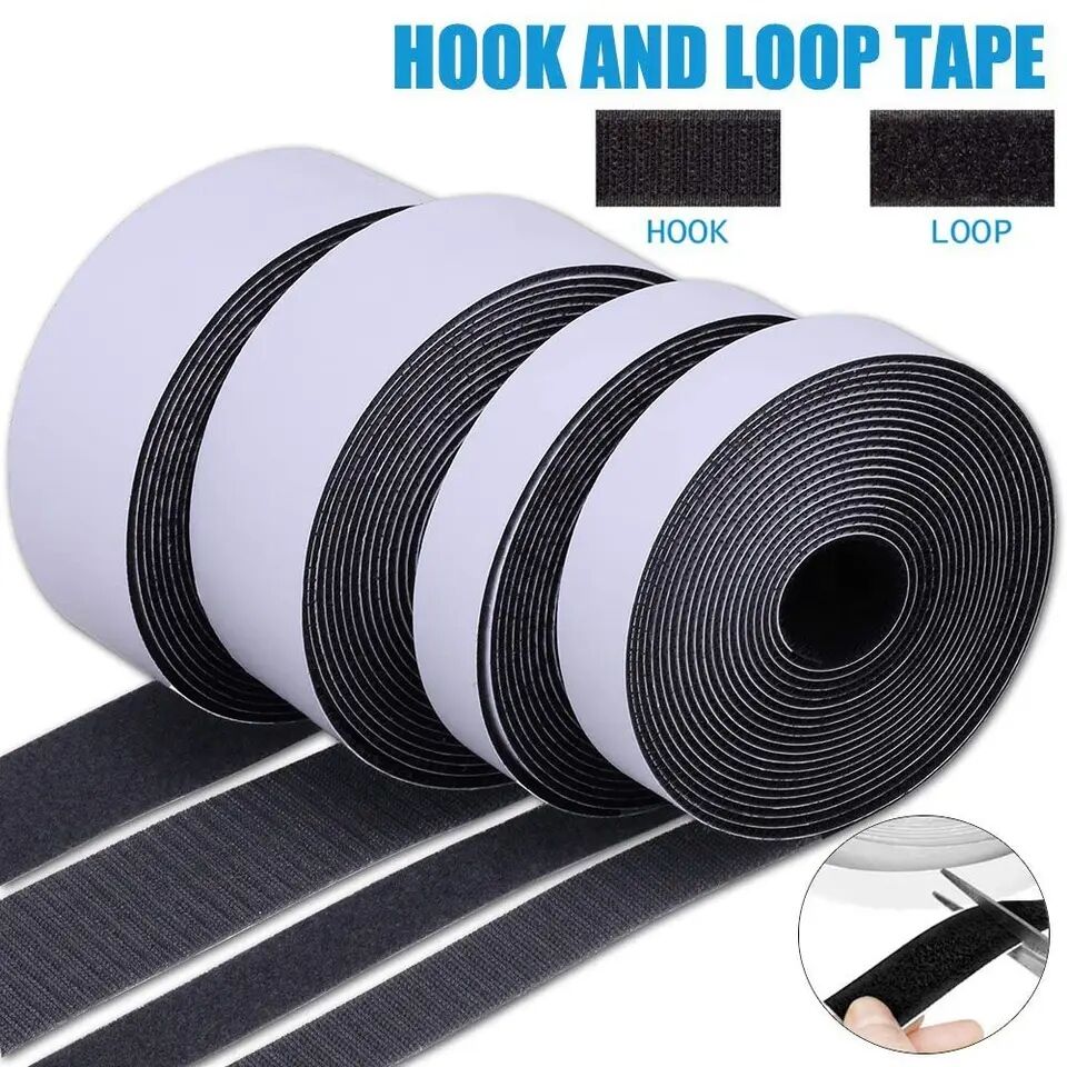셀프 접착식 훅앤루프 테이프 1M 5M 25M 나일론  - Gear Tie Reusable 리뷰 및 가격