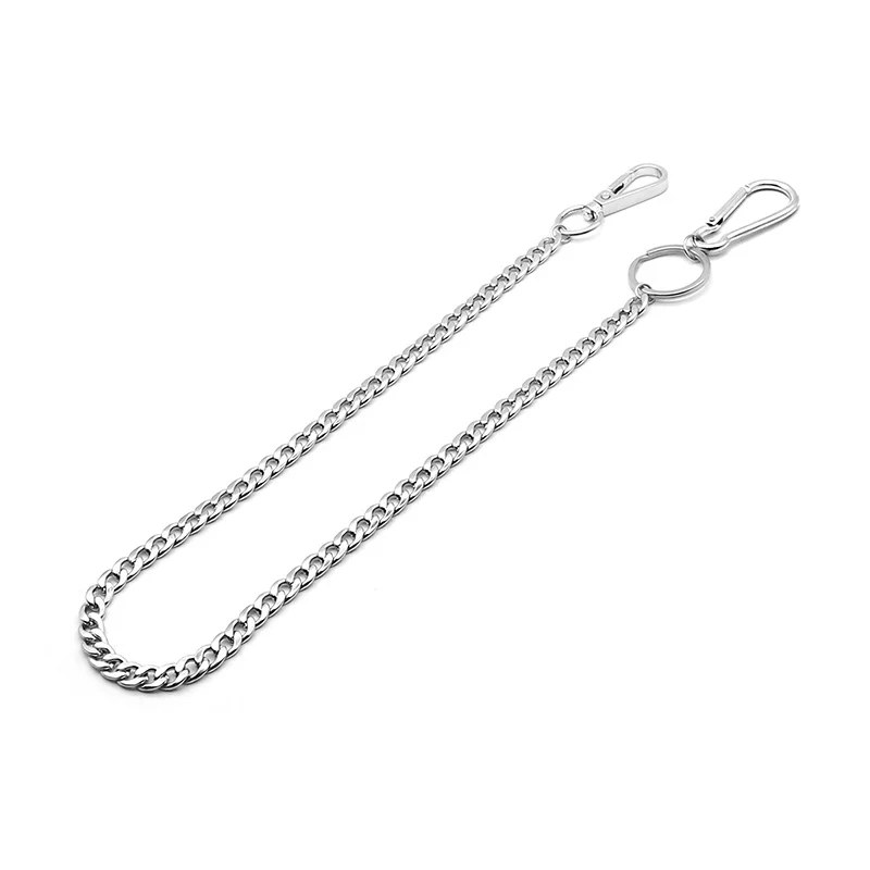 스테인레스 스틸 펑크 힙합 트렌디 벨트 허리 열쇠 고리 - Wallet Slim Titanium 리뷰 및 가격