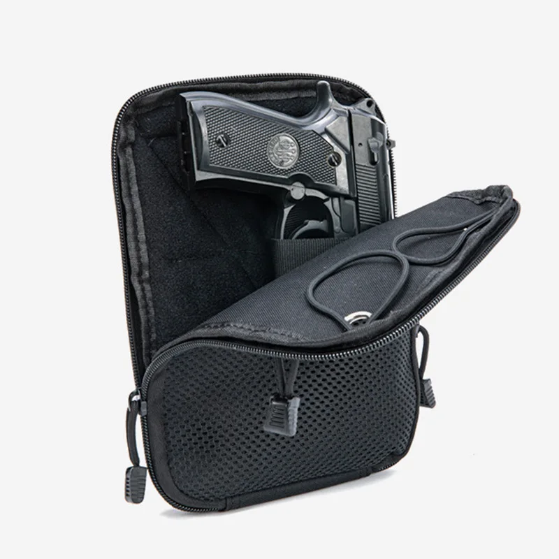 Molle 전술 숨겨진 총 홀스터 파우치 유니버설 권총 - Edc Carry Gun 리뷰 및 가격