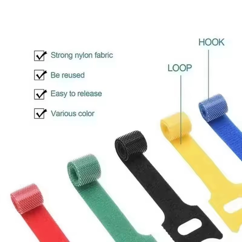 10/30/50pcs 다목적 패스너 케이블 스트랩 테이 - Gear Tie Reusable 리뷰 및 가격