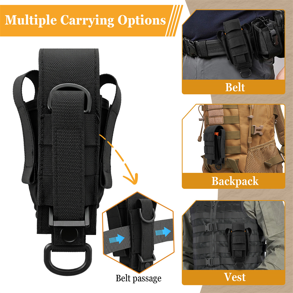 전술 플래시 라이트 파우치 야외 도구 보관 가방 다용도 - Edc Carry Pocket Pouch 리뷰 및 가격