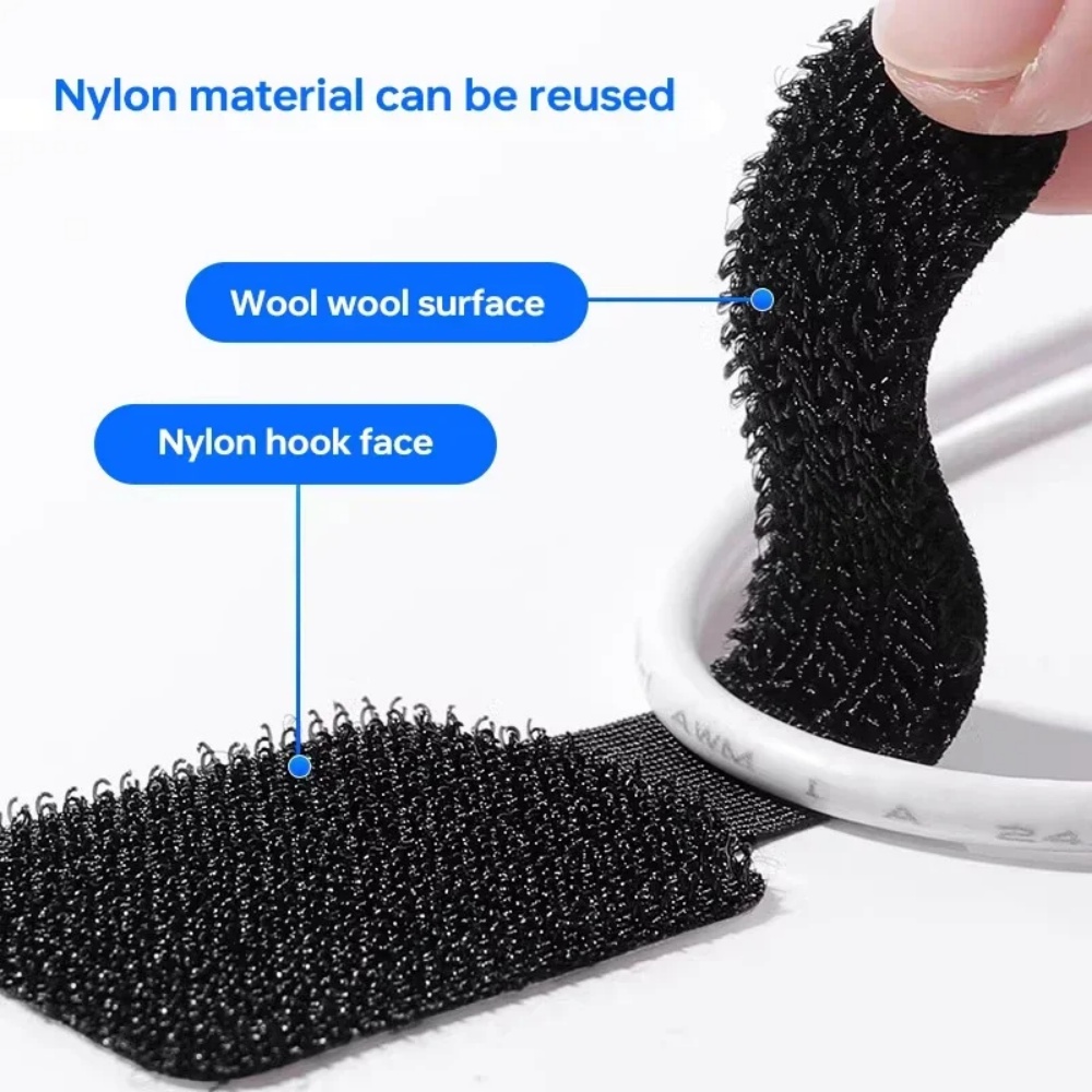 자가 접착식 재사용 가능 케이블 타이 벨크로 고정 와이 - Gear Tie Reusable 리뷰 및 가격