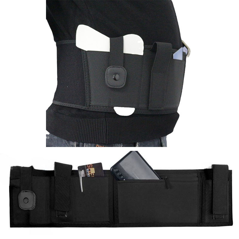 벨리 밴드 건 홀스터 은닉 휴대용 허리 밴드 권총 홀스 - Edc Carry Gun 리뷰 및 가격
