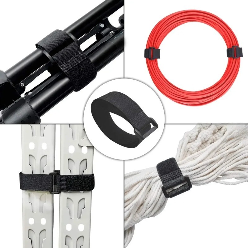 재사용 가능한 훅앤루프 나일론 케이블 타이, 조절 가능 - Gear Tie Reusable 리뷰 및 가격