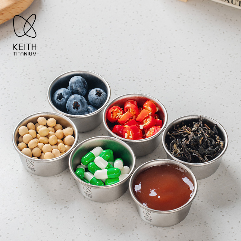 KEITH 4Pcs 미니 순수 티타늄 밀폐 용기 25m - Edc Carry Pocket Pouch 리뷰 및 가격