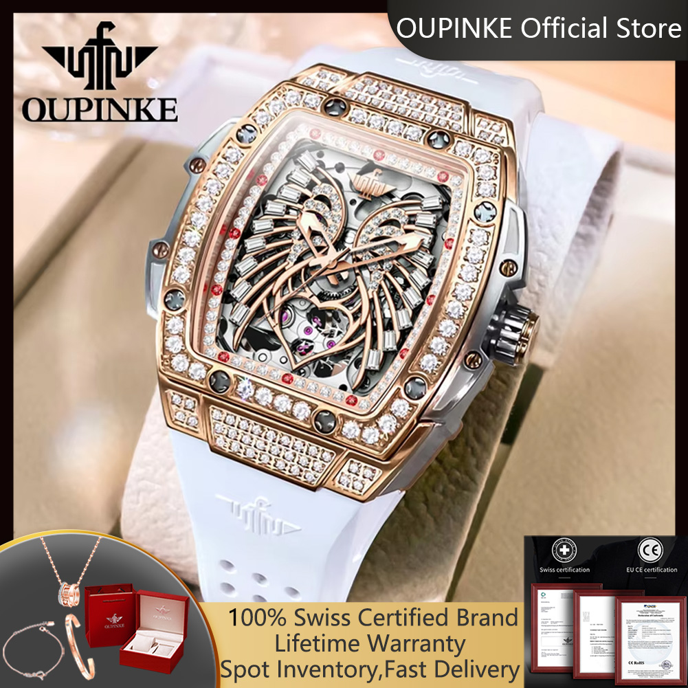 OUPINKE 3225 여성용 오토매틱 기계식 시계,  - Watch Winder Compact 리뷰 및 가격