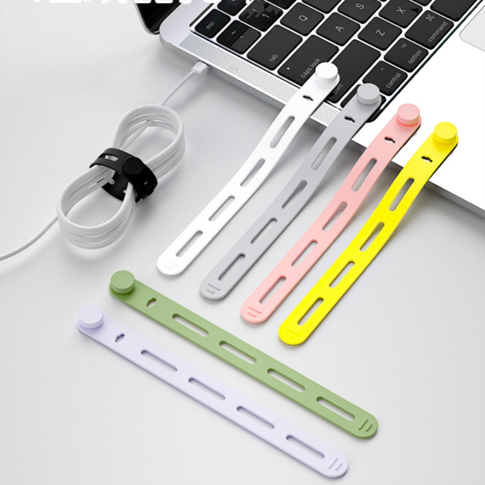 실리콘 케이블 타이 재사용 가능, 다용도 케이블 정리  - Gear Tie Reusable 리뷰 및 가격